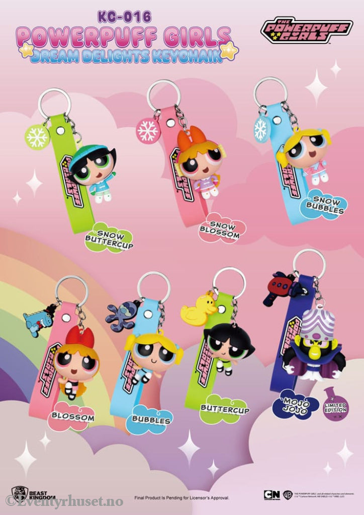 The Powerpuff Girls Keychains Blind Box Dream Delights 5 cm Sortiment (6) Collectibles
