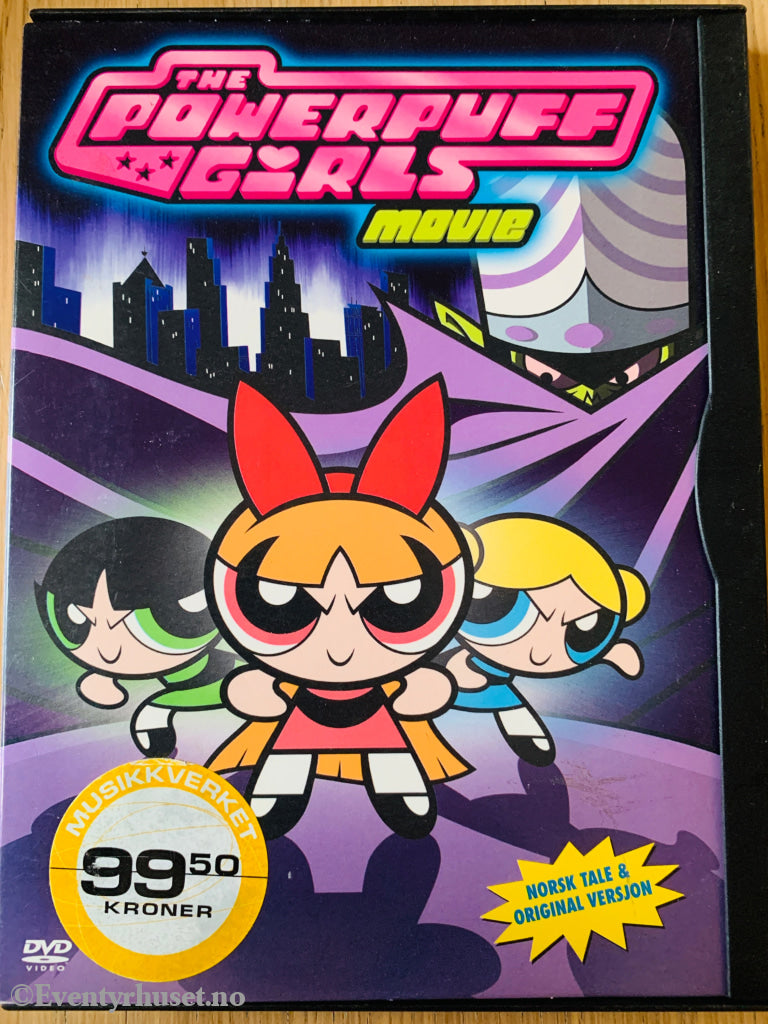 The Powerpuff Girls Movie. DVD snapcase.