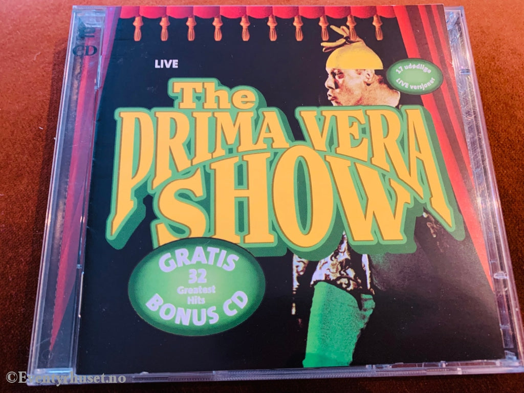 The Prima Vera Show Live. Dobbel Cd. Cd