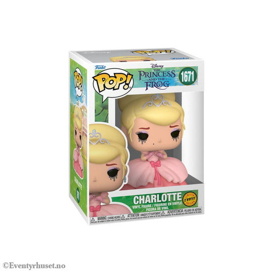 The Princess and the Frog POP! Vinyl Figures Charlotte w/Chase 9 cm Assortment (6) Collectibles