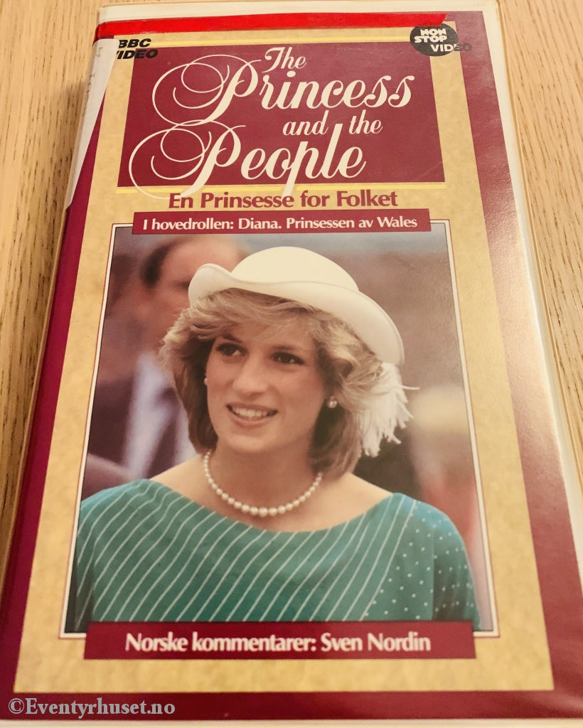 The Princess And People - En Prinsesse For Folket. Vhs Big Box.