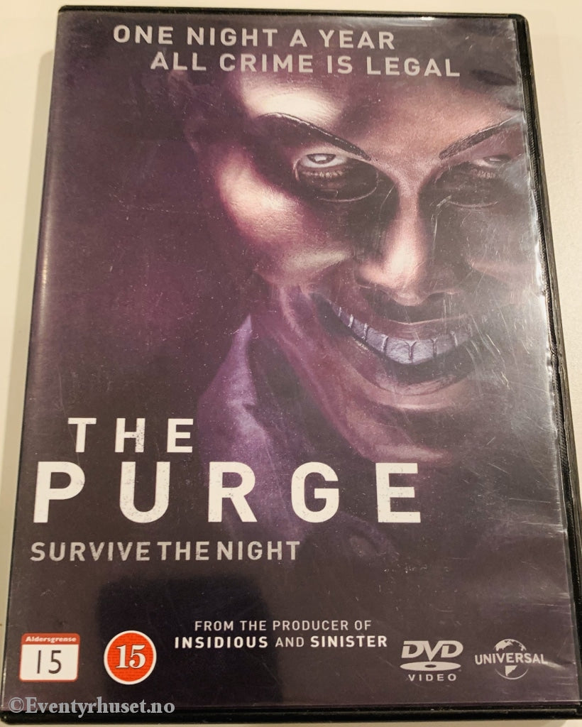 The Purge. 2013. Dvd. Dvd