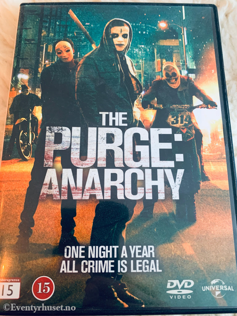 The Purge: Anarchy. 2014. DVD.