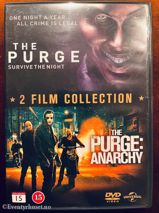 The Purge + Anarchy. Dvd. Dvd