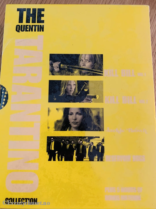 The Quentin Tarantino Collection. Dvd Samleboks Ny I Plast!