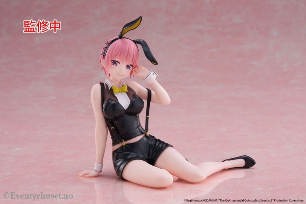 The Quintessential Quintuplets 3 PVC Statue Desktop Cute Figure Ichika Nakano Bunny Ver. 13 cm Manga & Anime