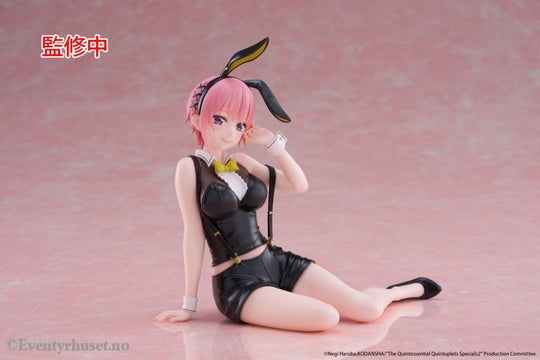 The Quintessential Quintuplets 3 PVC Statue Desktop Cute Figure Ichika Nakano Bunny Ver. 13 cm Manga & Anime