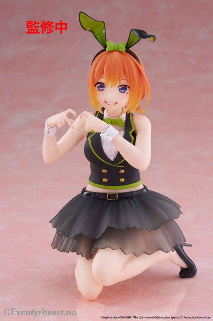 The Quintessential Quintuplets 3 PVC Statue Desktop Cute Figure Yotsuba Nakano (Bunny Ver.) 13 cm Manga & Anime
