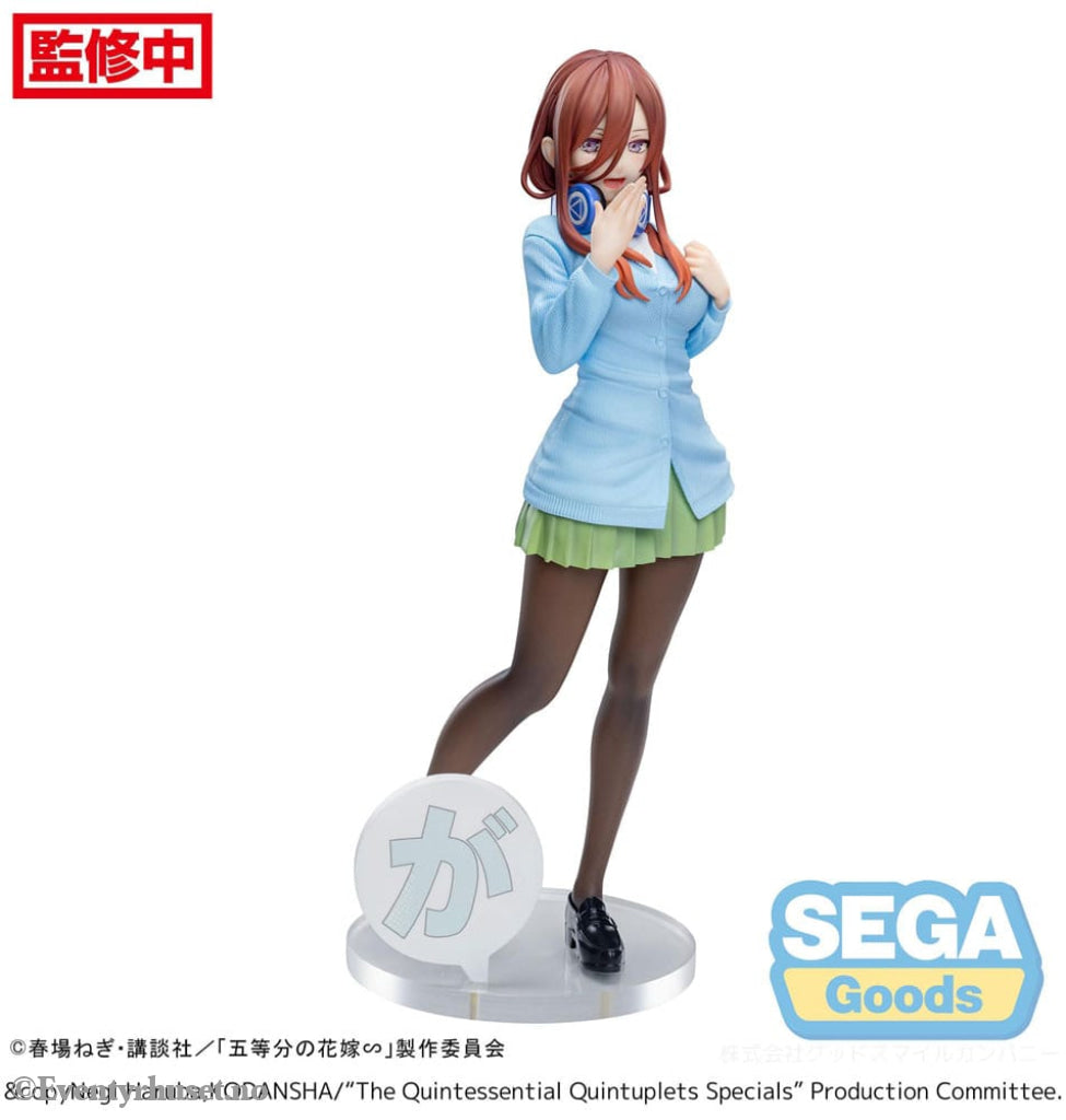 The Quintessential Quintuplets Specials Luminasta PVC Statue Miku Nakano 20 cm Manga & Anime