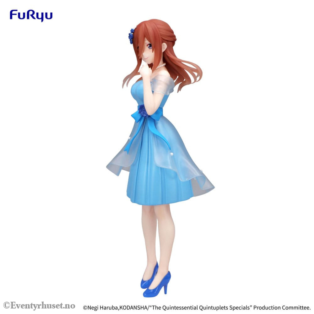 The Quintessential Quintuplets Trio-Try-iT PVC Statue Nakano Miku Pastel Dress Ver. 21 cm Manga & Anime