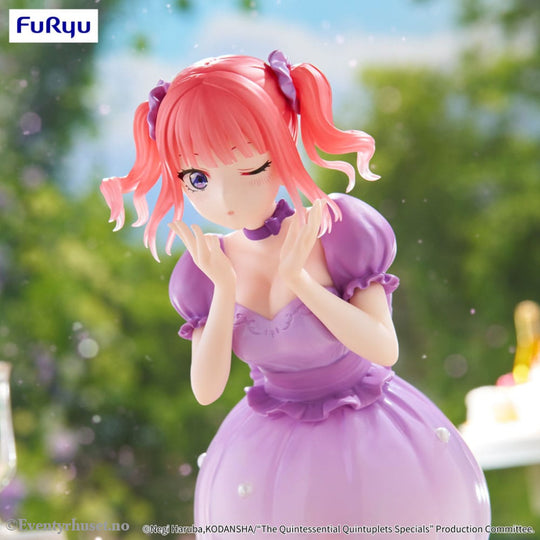 The Quintessential Quintuplets Trio-Try-iT PVC Statue Nakano Nino Pastel Dress Ver. 21 cm Manga & Anime
