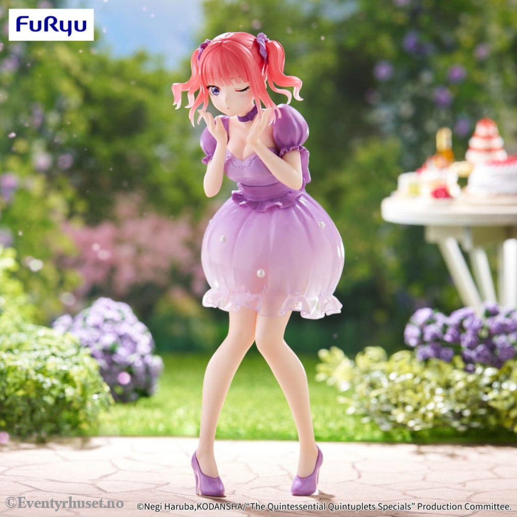 The Quintessential Quintuplets Trio-Try-iT PVC Statue Nakano Nino Pastel Dress Ver. 21 cm Manga & Anime