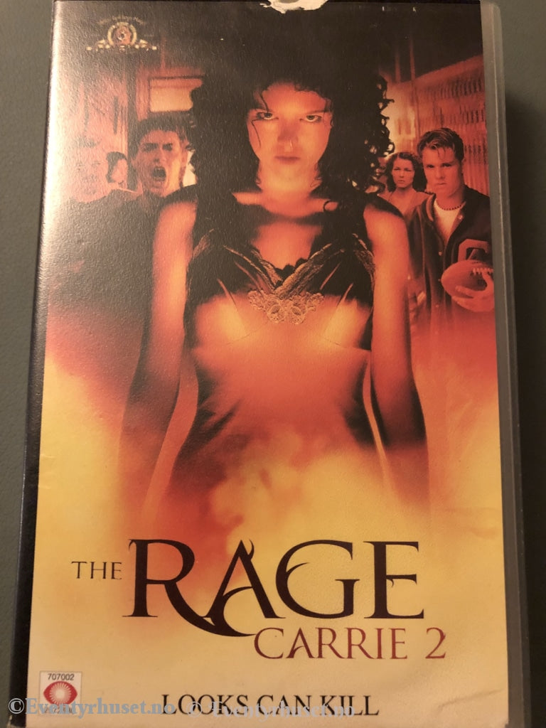 The Rage - Carrie 2. 1999. Vhs. Vhs