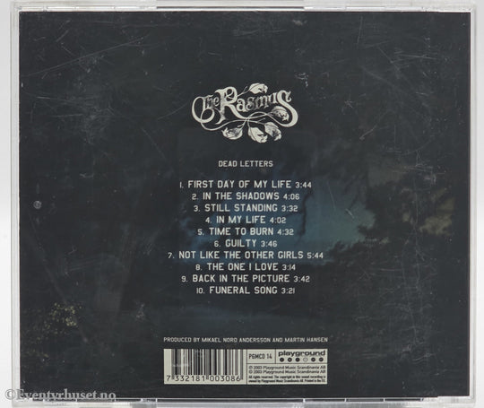The Rasmus. 2003. Dead Letters. CD.