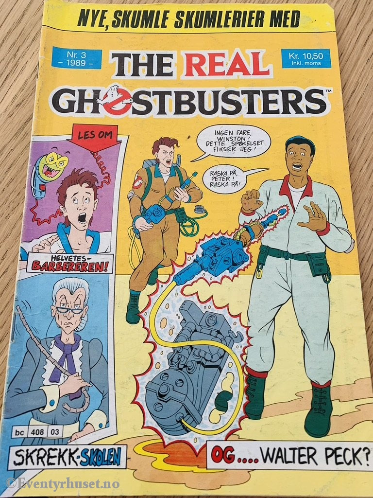 The Real Ghostbusters. 1989/03. Tegneserieblad