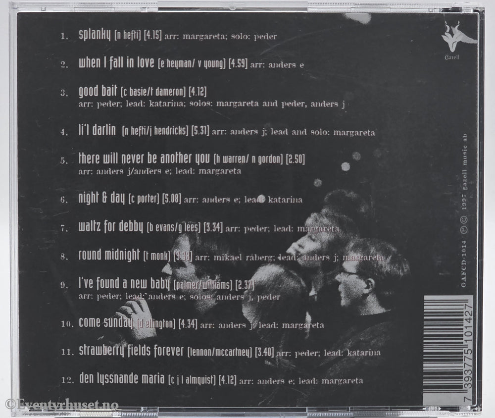 The Real Group. 1996. jazz:live. CD.