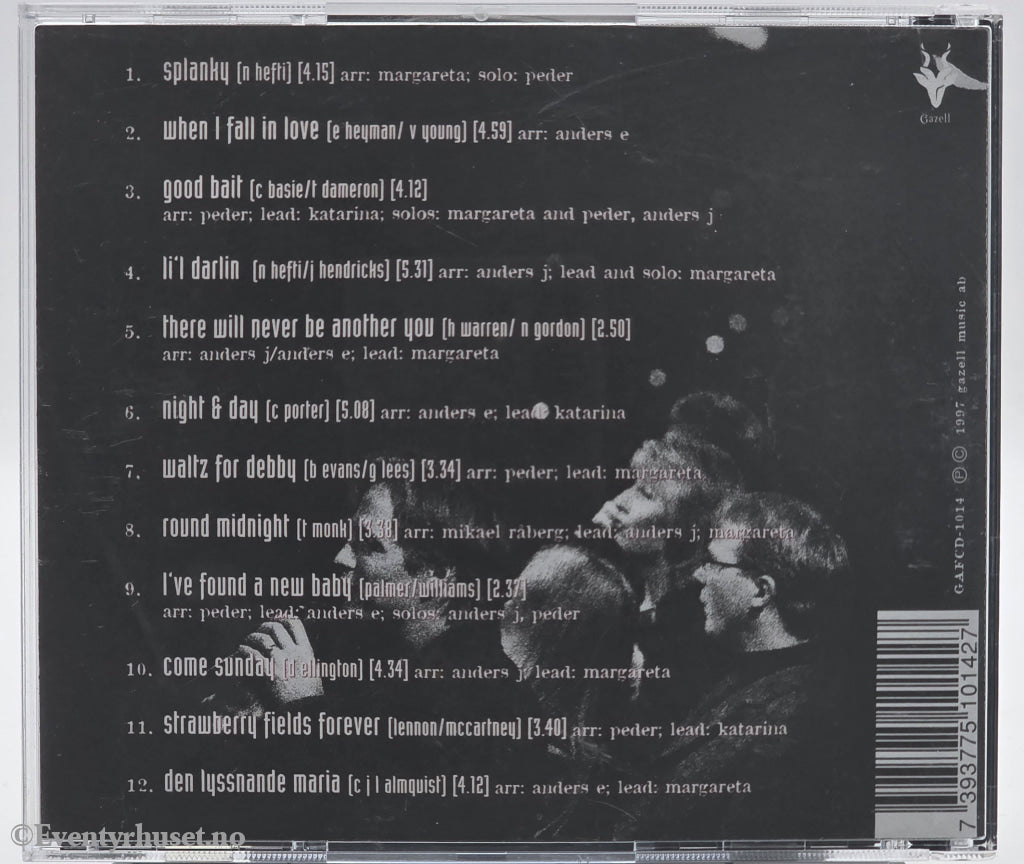 The Real Group. 1996. jazz:live. CD.