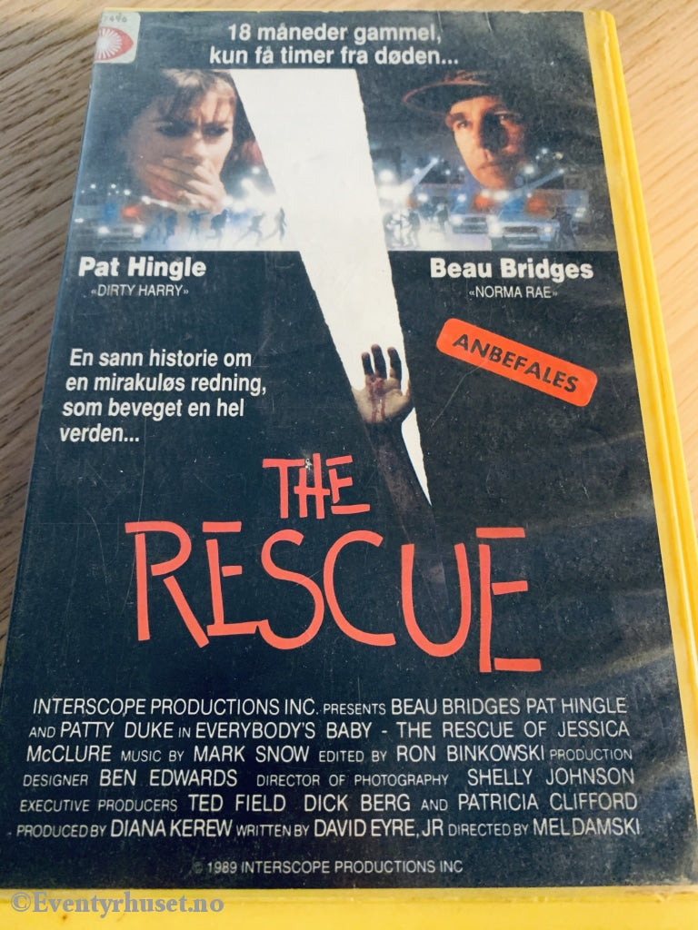 The Rescue. 1989. Vhs Big Box.