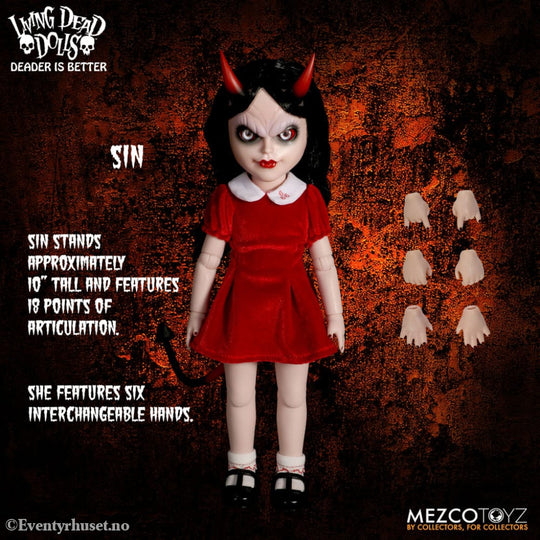 The Return of the Living Dead Dolls Doll Sin 25 cm Toys