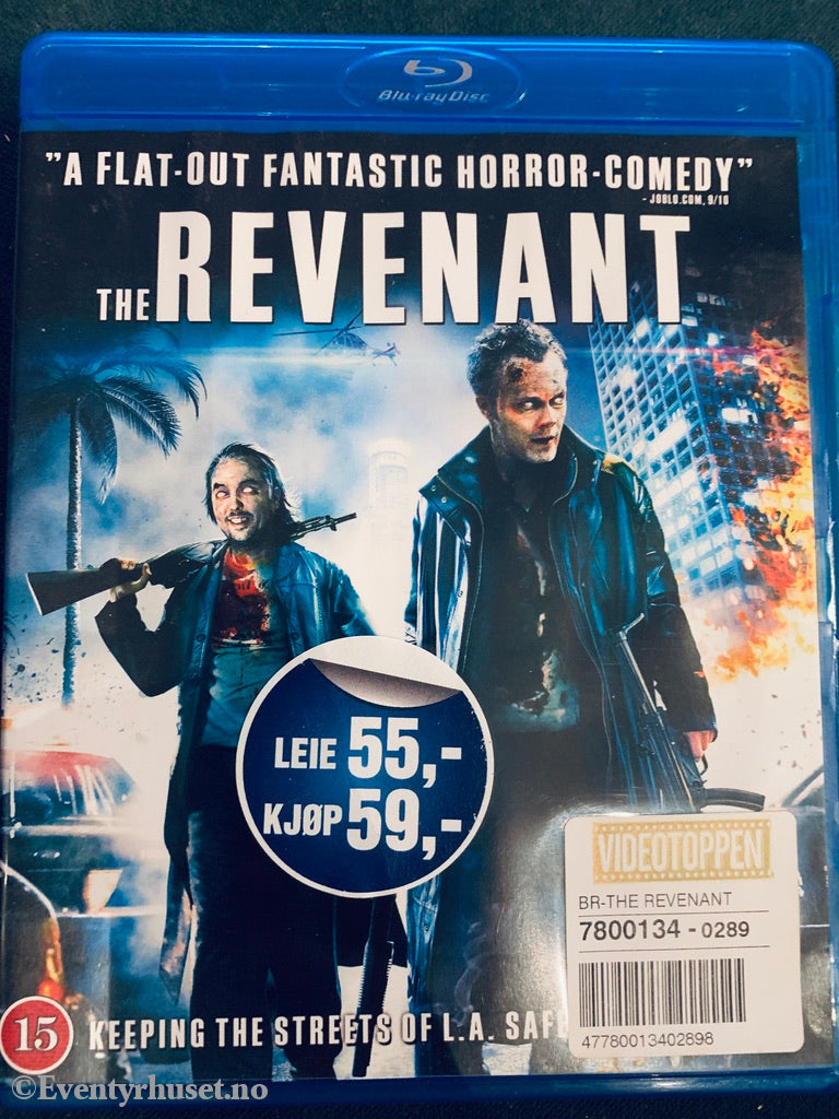 The Revenant. Blu-Ray Leiefilm. Blu-Ray Disc