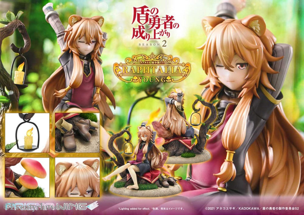 The Rising of the shield Hero Season 2 Prisma Wing PVC Statue 1/7 Raphtalia Young Version 15 cm Manga & Anime