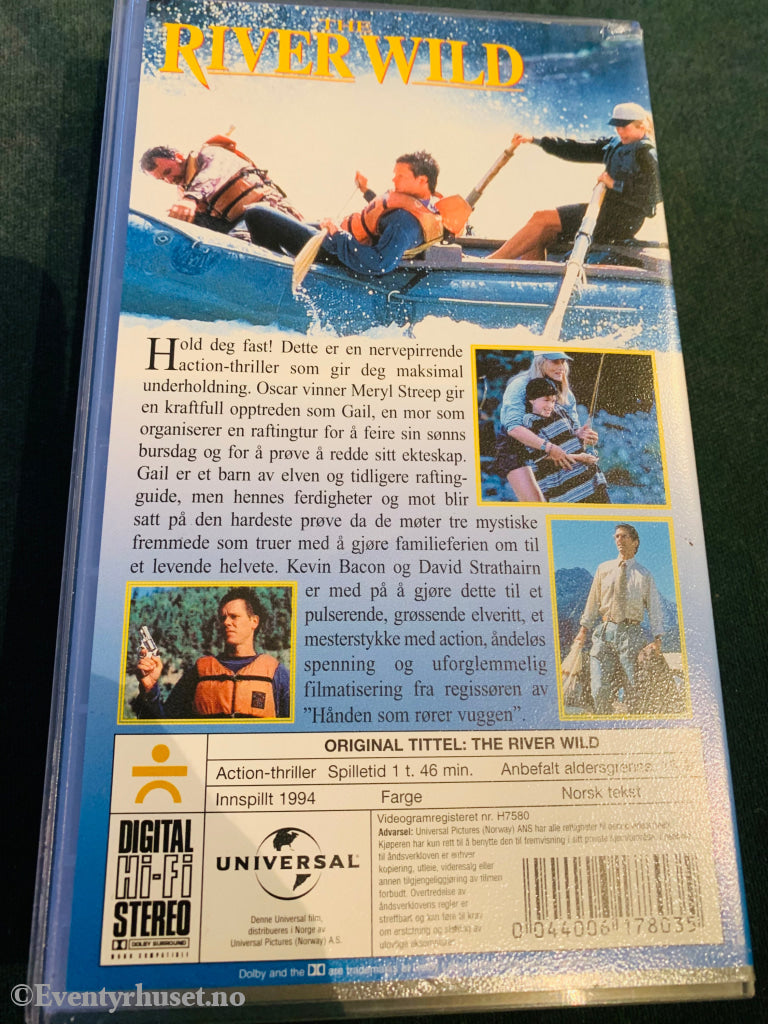 The River Wild. 1994. Vhs. Vhs