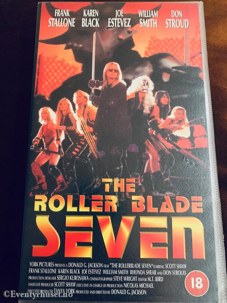 The Roller Blade Seven. Vhs. Vhs