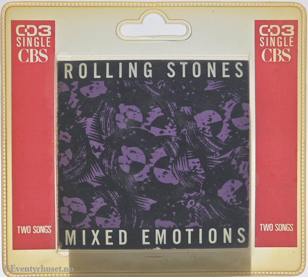 The Rolling Stones. 1989. Mixed Emotions. CD singel