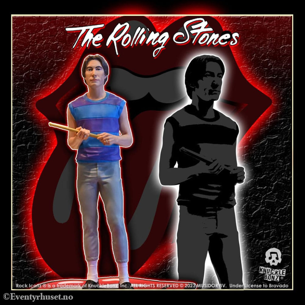The Rolling Stones Rock Iconz Statue Charlie Watts (Tattoo You Tour 1981) 22 cm Collectibles