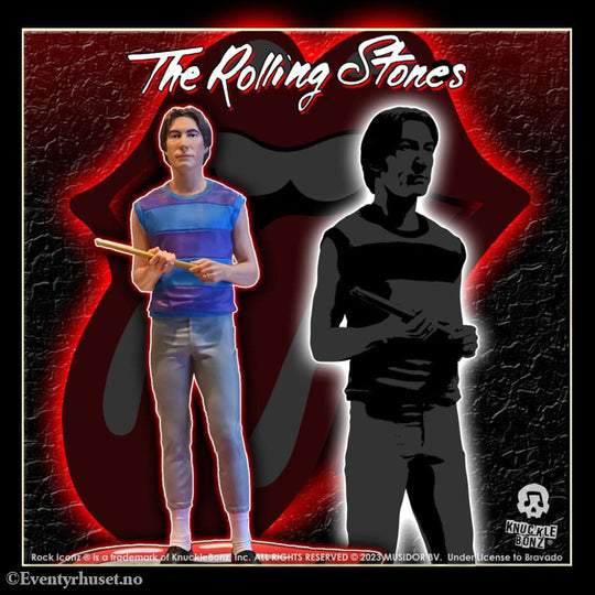 The Rolling Stones Rock Iconz Statue Charlie Watts (Tattoo You Tour 1981) 22 cm Collectibles