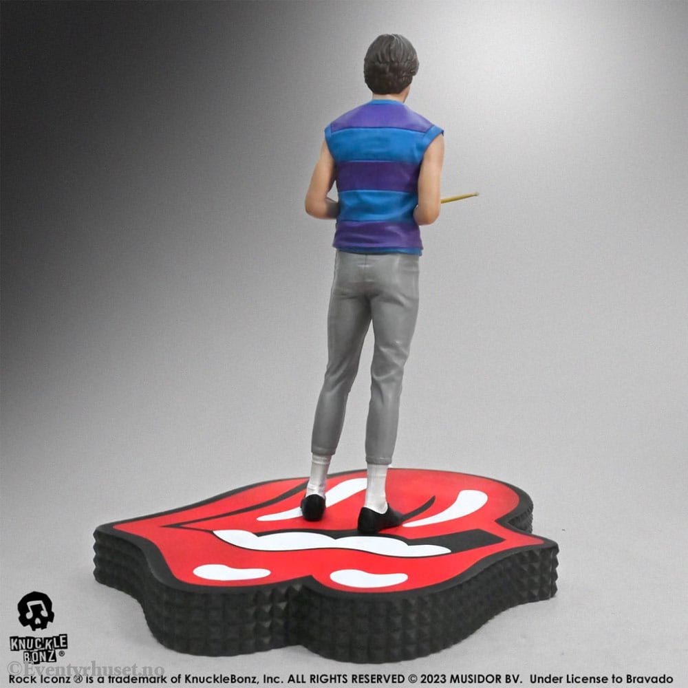 The Rolling Stones Rock Iconz Statue Charlie Watts (Tattoo You Tour 1981) 22 cm Collectibles