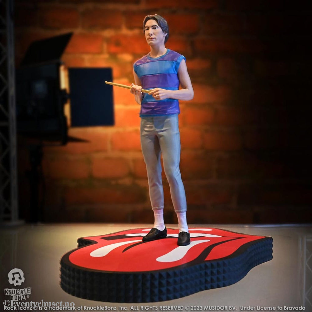 The Rolling Stones Rock Iconz Statue Charlie Watts (Tattoo You Tour 1981) 22 cm Collectibles