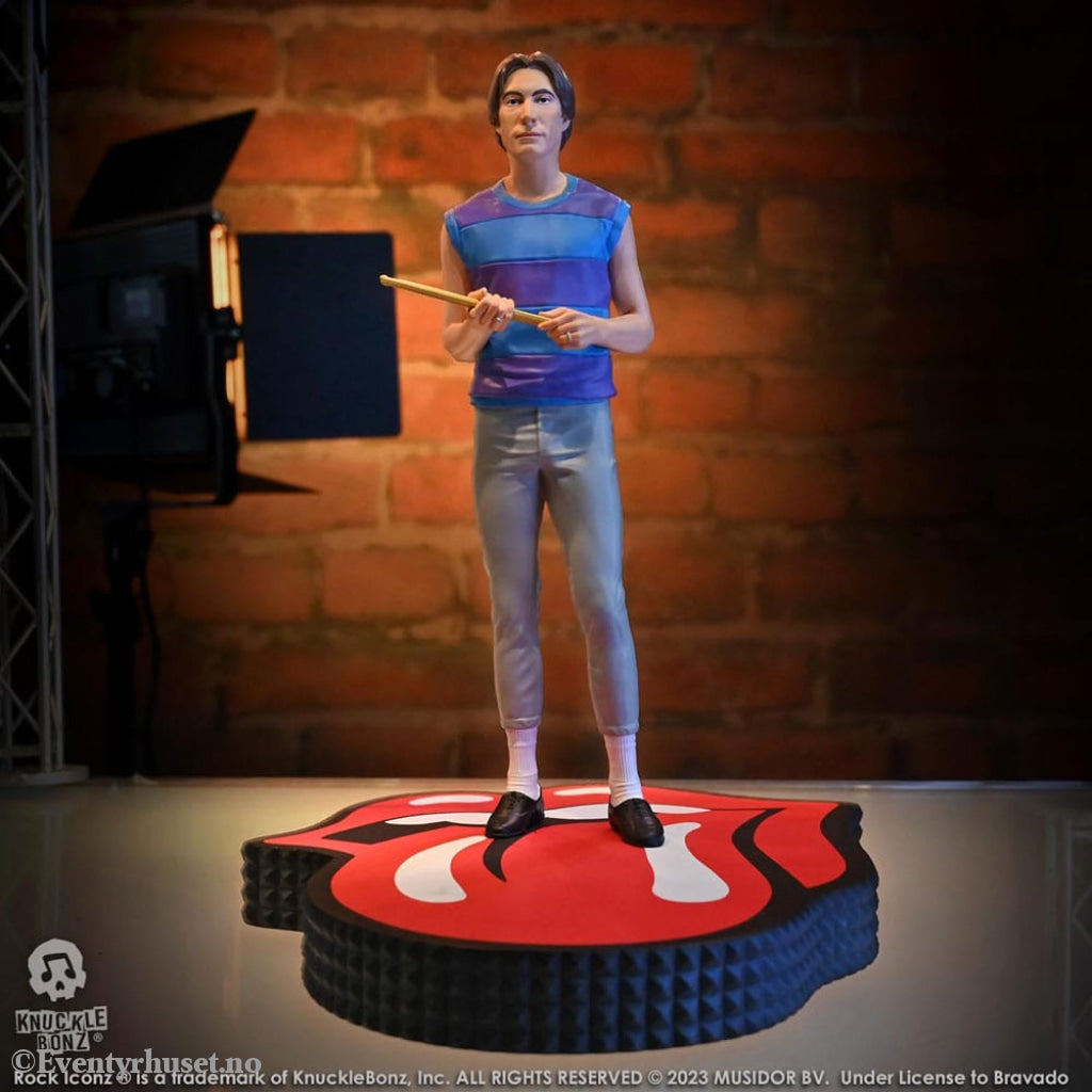 The Rolling Stones Rock Iconz Statue Charlie Watts (Tattoo You Tour 1981) 22 cm Collectibles