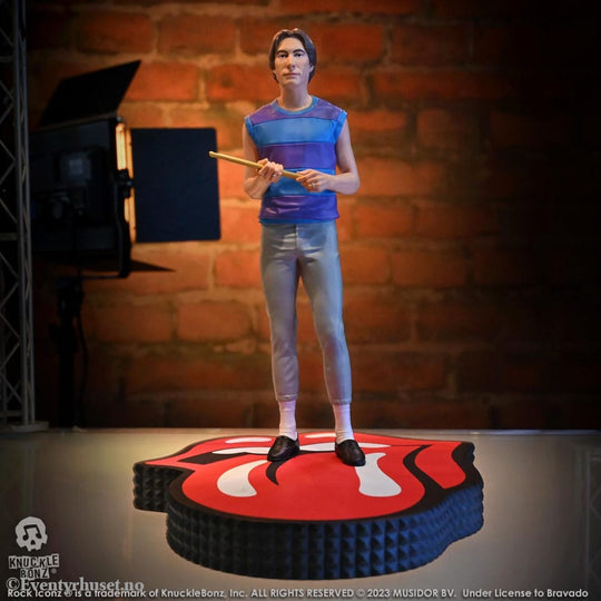The Rolling Stones Rock Iconz Statue Charlie Watts (Tattoo You Tour 1981) 22 cm Collectibles