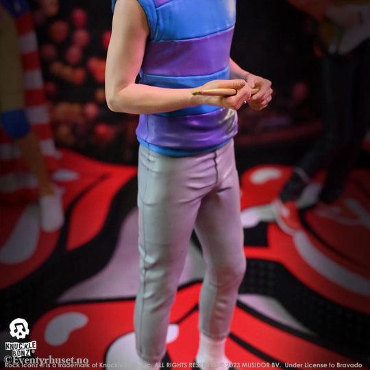The Rolling Stones Rock Iconz Statue Charlie Watts (Tattoo You Tour 1981) 22 cm Collectibles