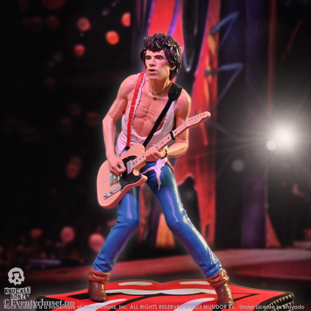 The Rolling Stones Rock Iconz Statue Keith Richards (Tattoo You Tour 1981) 22 cm Collectibles