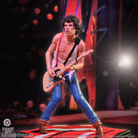 The Rolling Stones Rock Iconz Statue Keith Richards (Tattoo You Tour 1981) 22 cm Collectibles