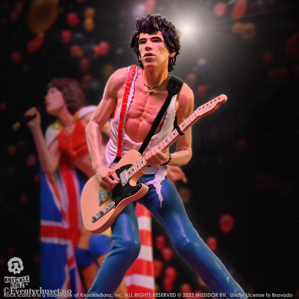 The Rolling Stones Rock Iconz Statue Keith Richards (Tattoo You Tour 1981) 22 cm Collectibles