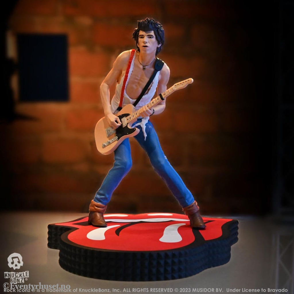 The Rolling Stones Rock Iconz Statue Keith Richards (Tattoo You Tour 1981) 22 cm Collectibles