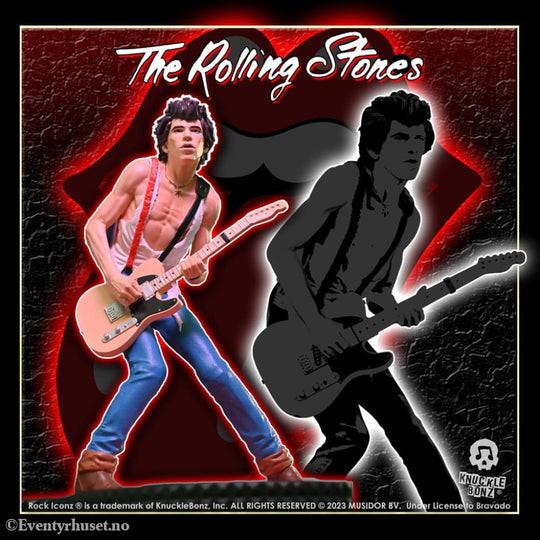 The Rolling Stones Rock Iconz Statue Keith Richards (Tattoo You Tour 1981) 22 cm Collectibles