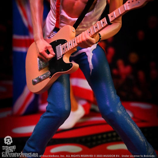 The Rolling Stones Rock Iconz Statue Keith Richards (Tattoo You Tour 1981) 22 cm Collectibles