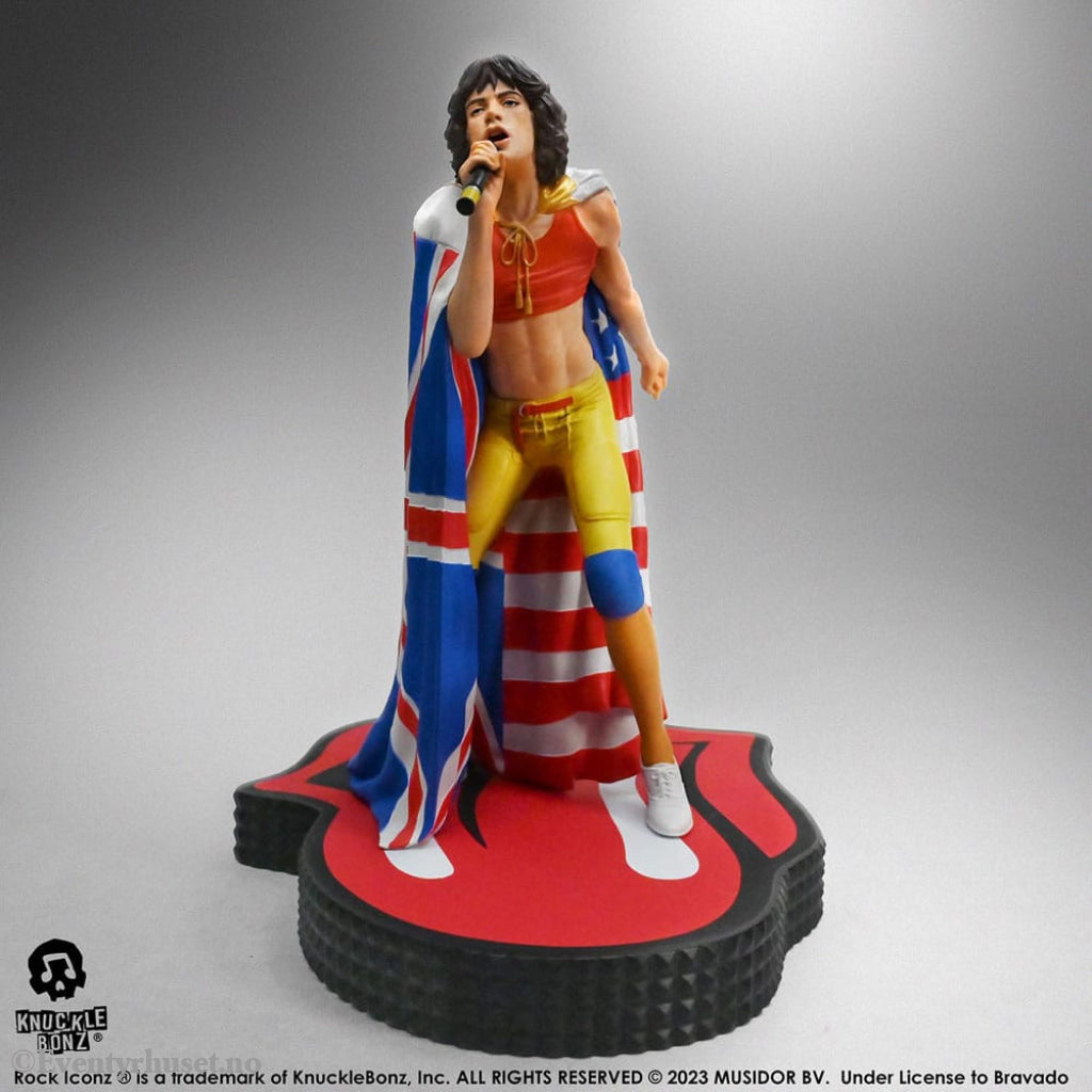The Rolling Stones Rock Iconz Statue Mick Jagger (Tattoo You Tour 1981) 22 cm Collectibles