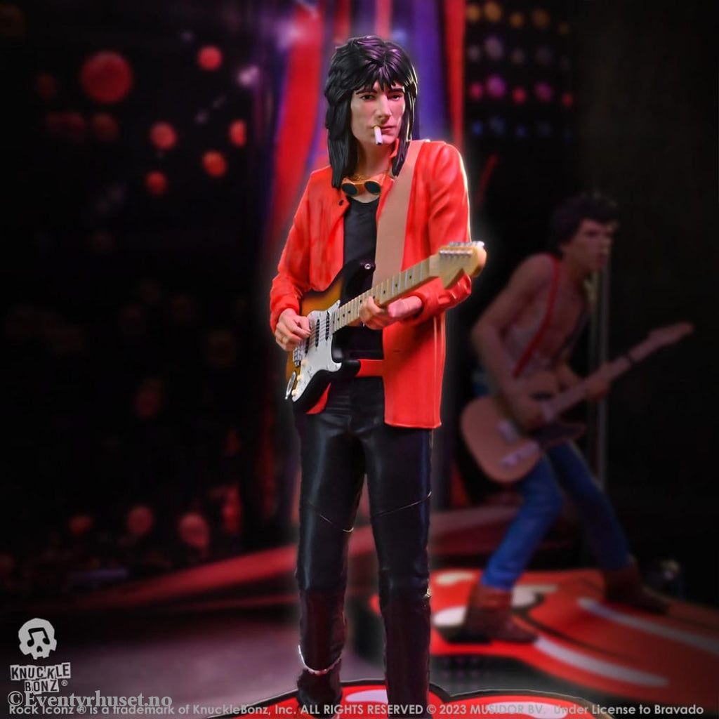The Rolling Stones Rock Iconz Statue Ronnie Wood (Tattoo You Tour 1981) 22 cm Collectibles