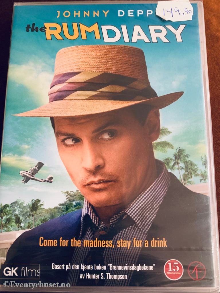 The Rum Diary. 2011. Dvd. Ny I Plast! Dvd