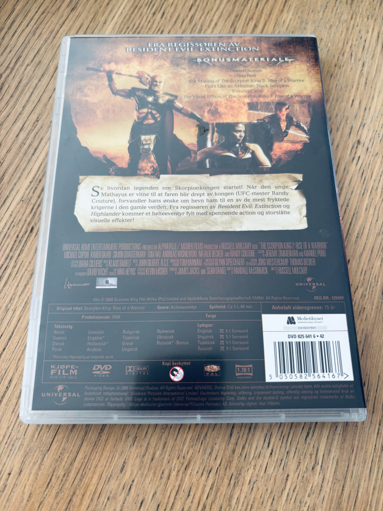 The Scorpion King 2: Rise of a Warrior. DVD.