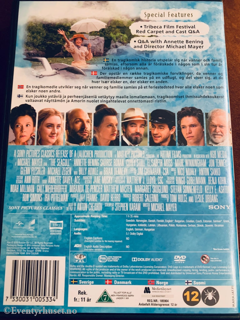 The Seagull. Dvd. Dvd