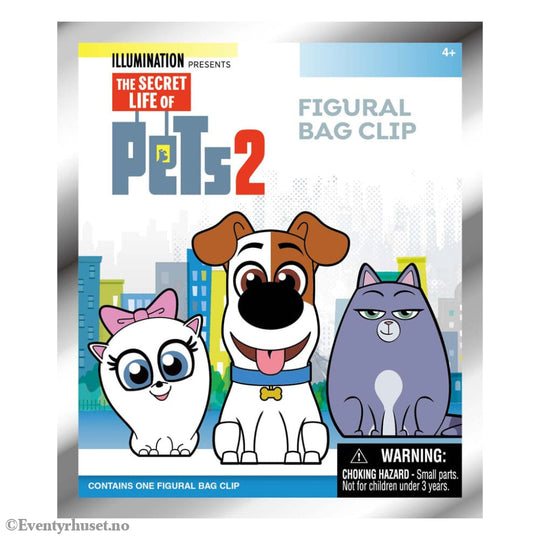 The Secret Life of Pets 3D PVC Bag Clips Series 1 Display (24) Fashion & Accessories