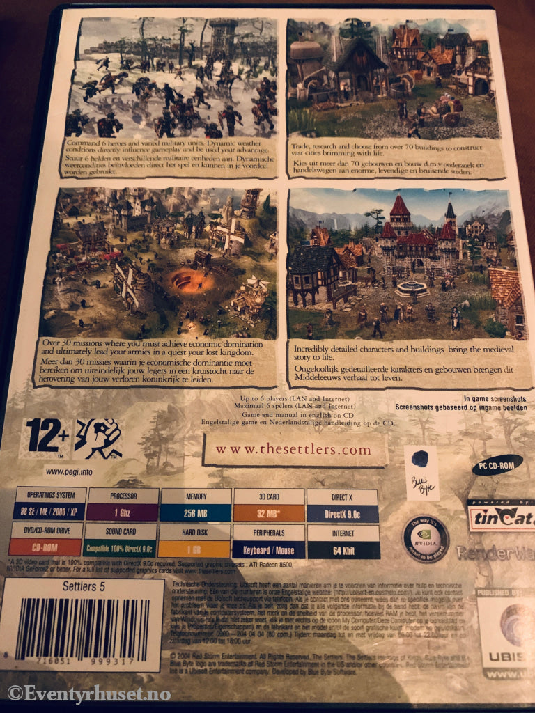 The Settlers: Heritage of Kings. PC-spill.