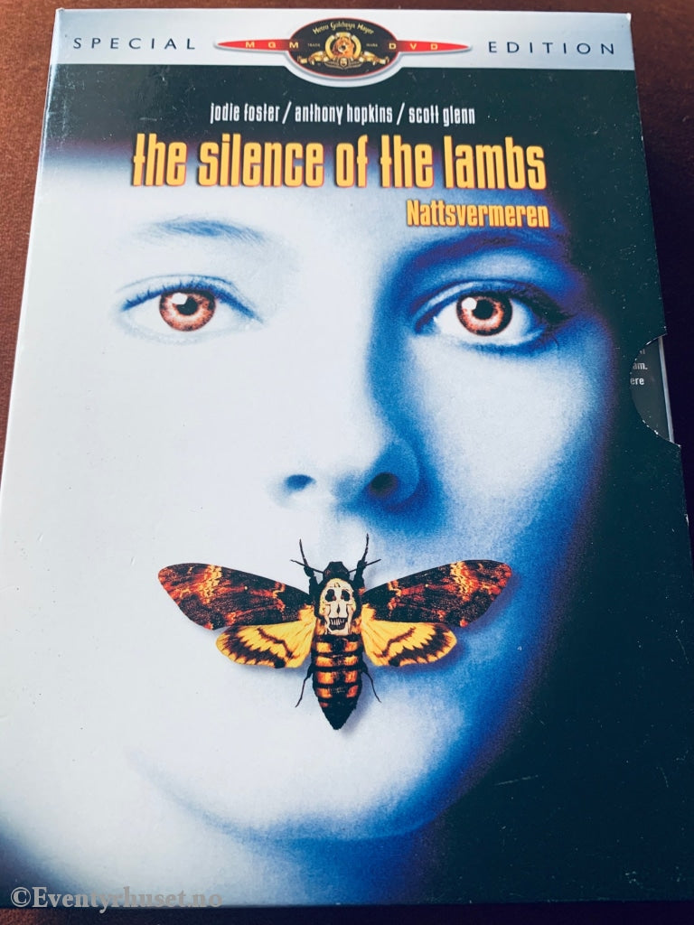 The Silence Of Lambs (Nattsvermeren). Special Edition. 1991. Dvd Slipcase.