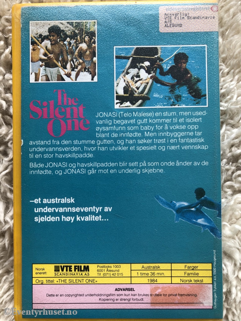 The Silent One. 1984. Vhs Big Box.